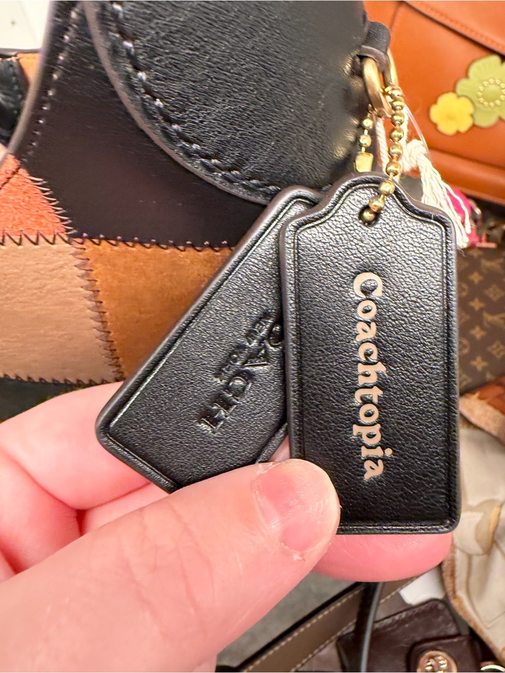 Coach Coachtopia Brooklyn 28 Clay Multi Shoulder Bag (the perfect fall bag!) NEW - Picture 13 of 15